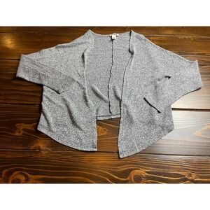 Mudd Sweater, Women's Size XS, Gray, Open Cardigan, Long Sleeve